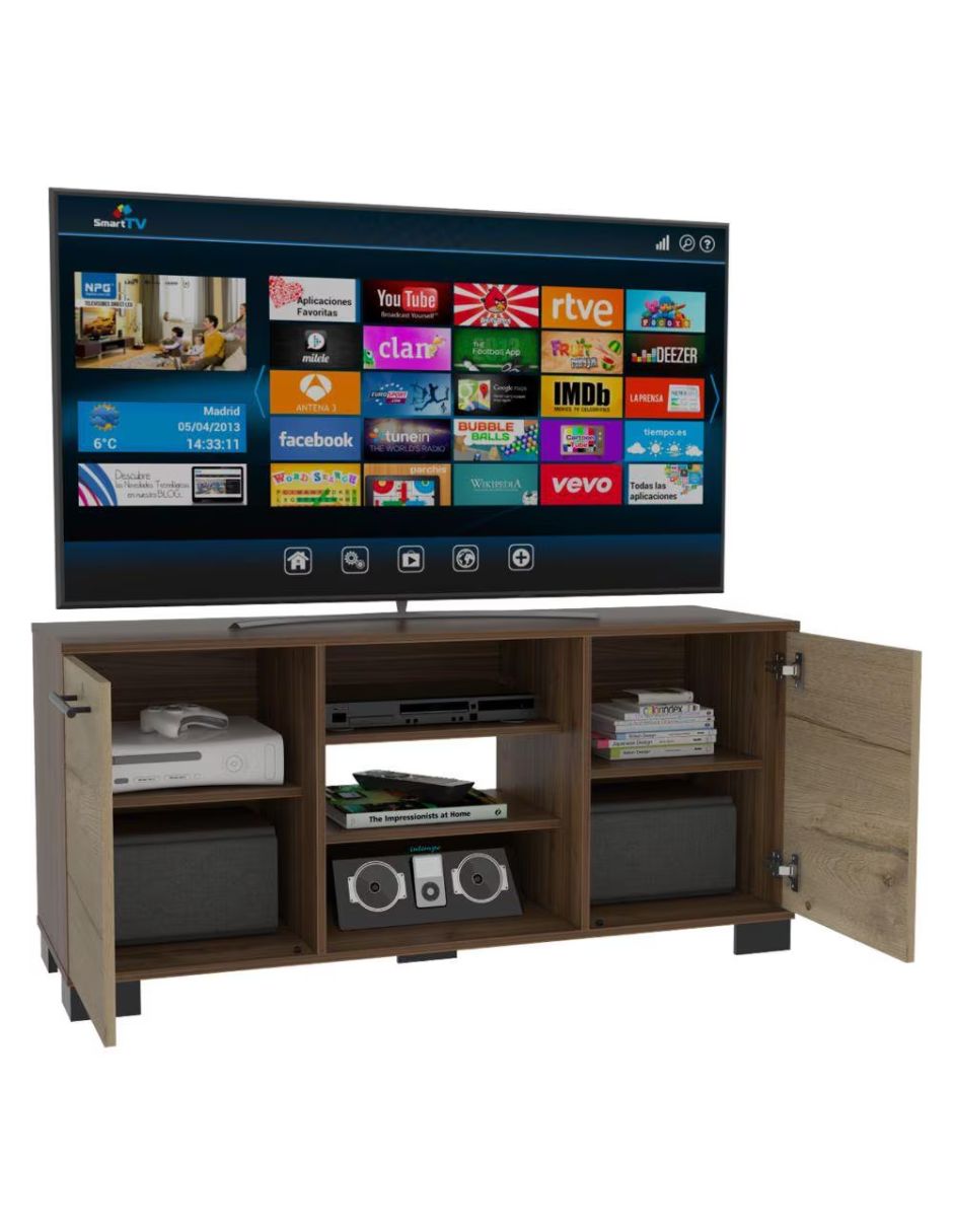 Mueble de tv armable excelsior de mdp
