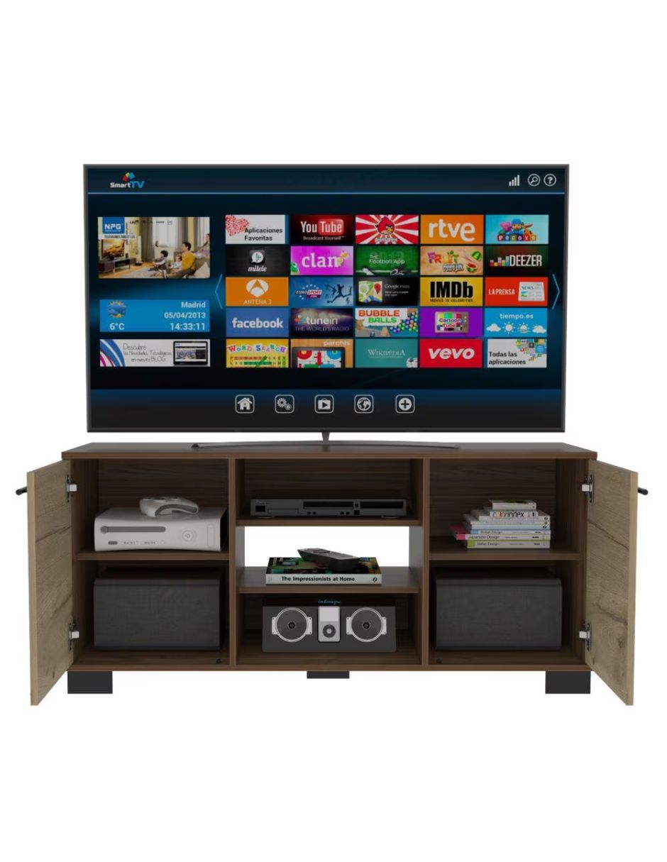 Mueble de tv armable excelsior de mdp