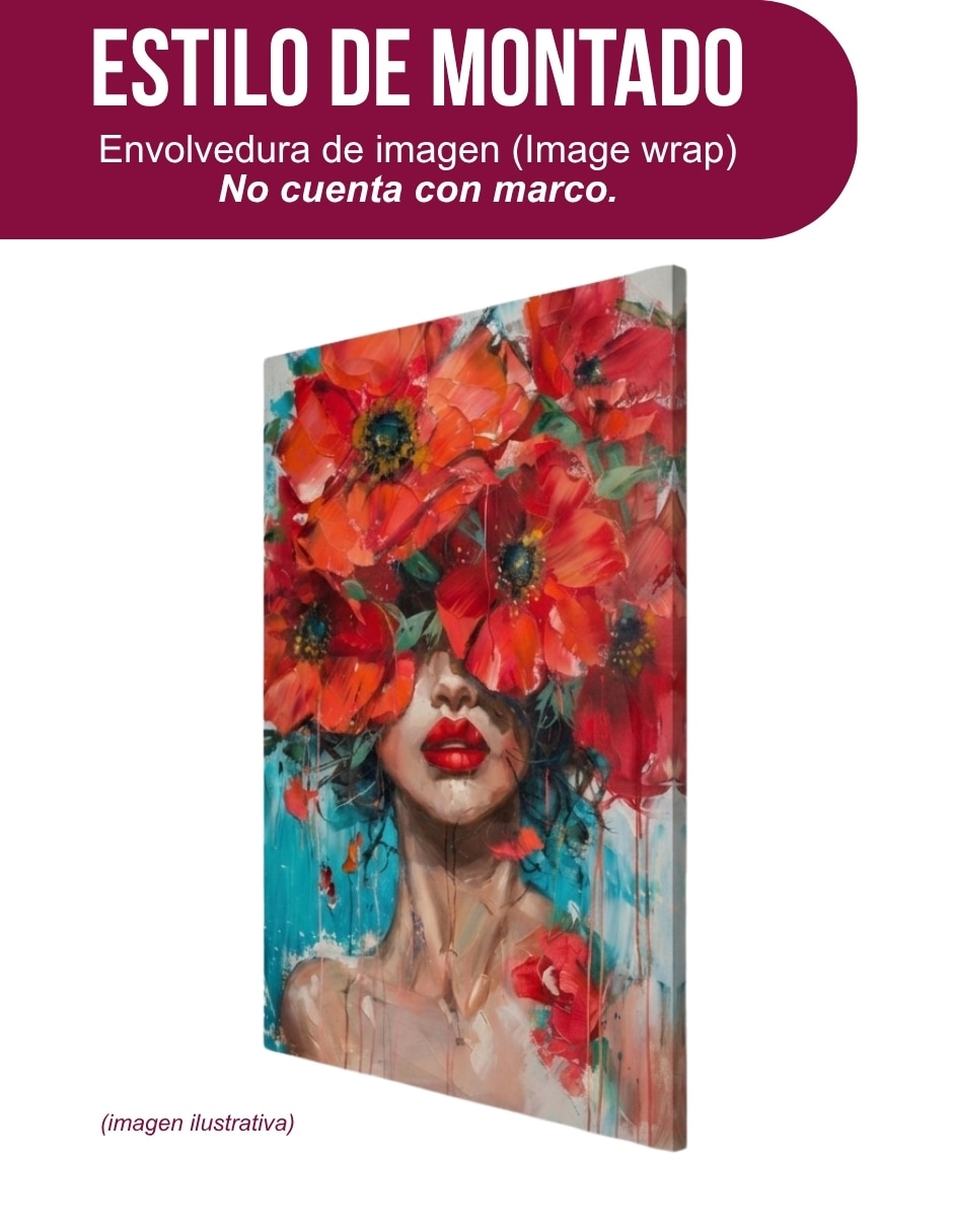 Cuadro decorativo Genérica Impresion Susurro de Amapola