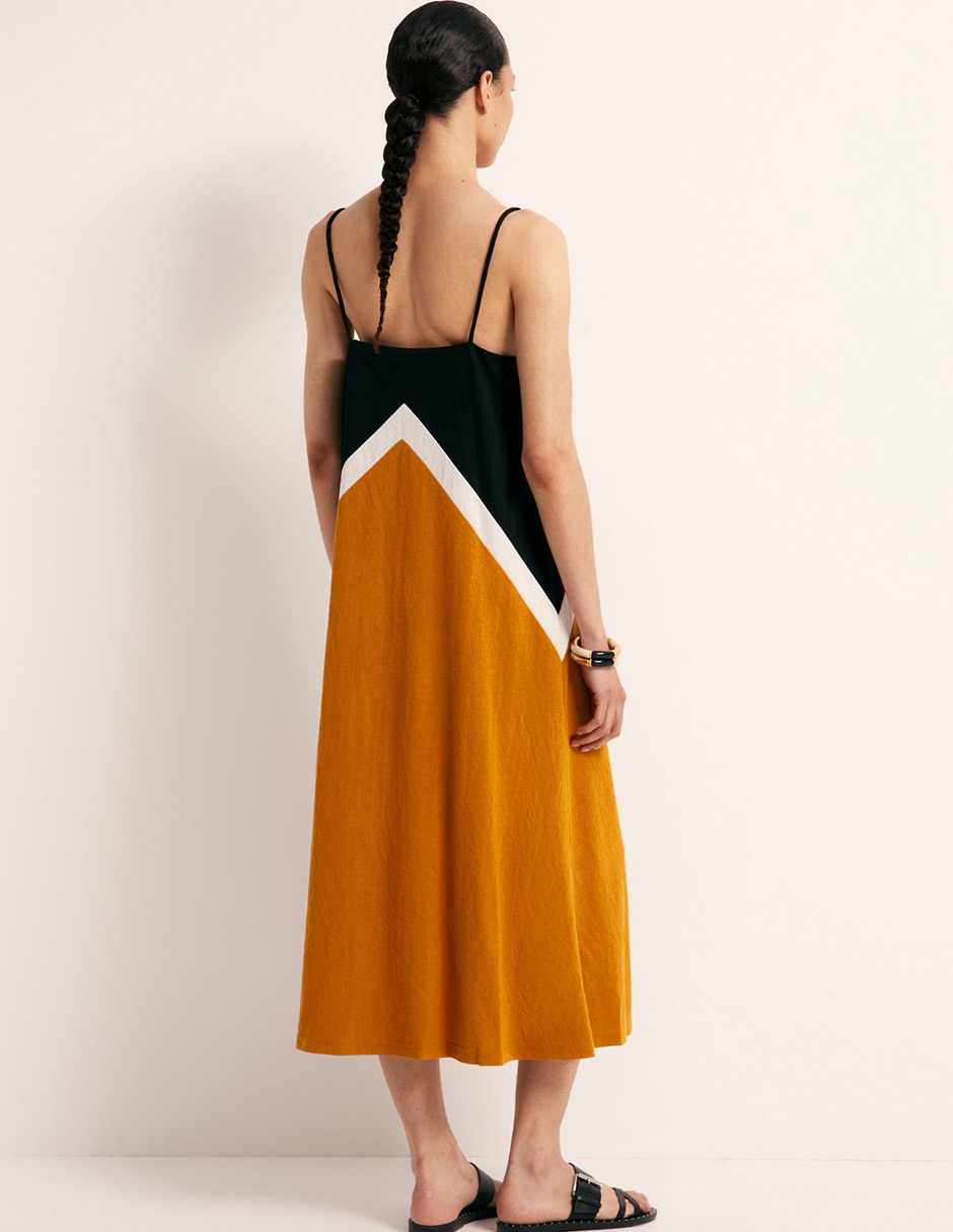 Vestido midi casual para mujer 4