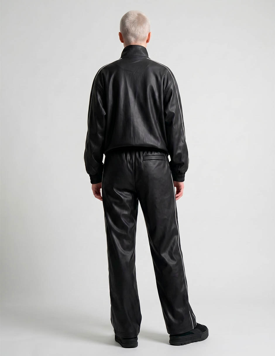 Pants regular con jareta para mujer 2