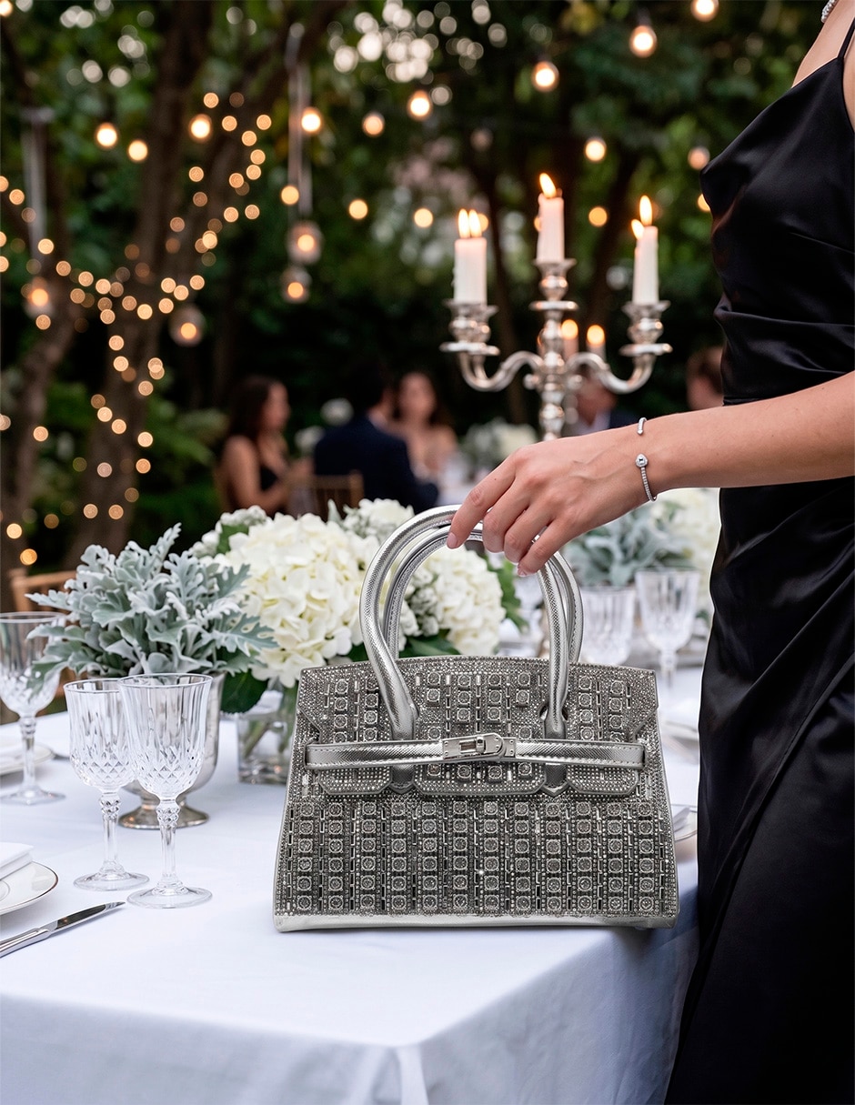 Bolsa satchel Unica Elegance para mujer