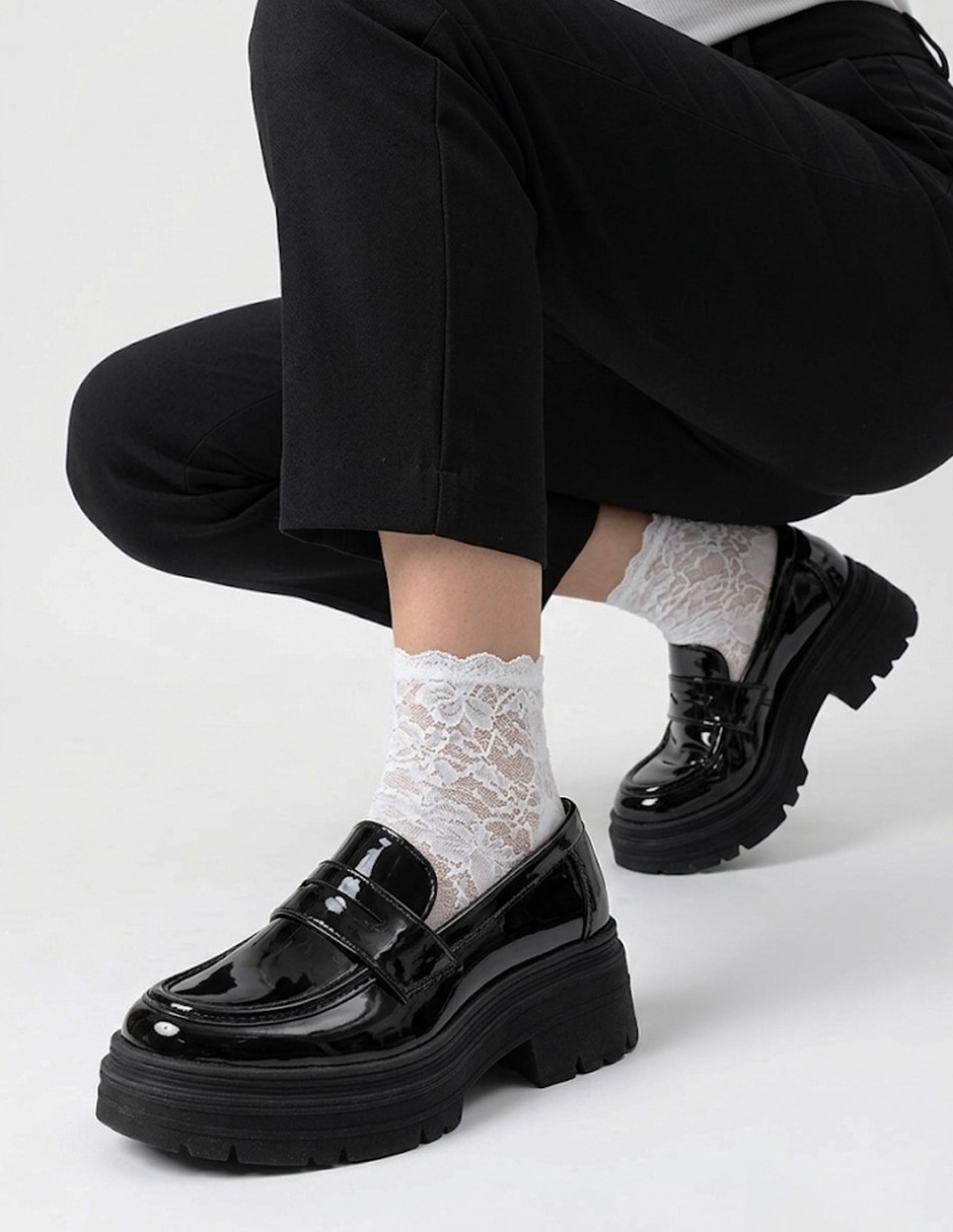 Mocasín de charol para mujer 2