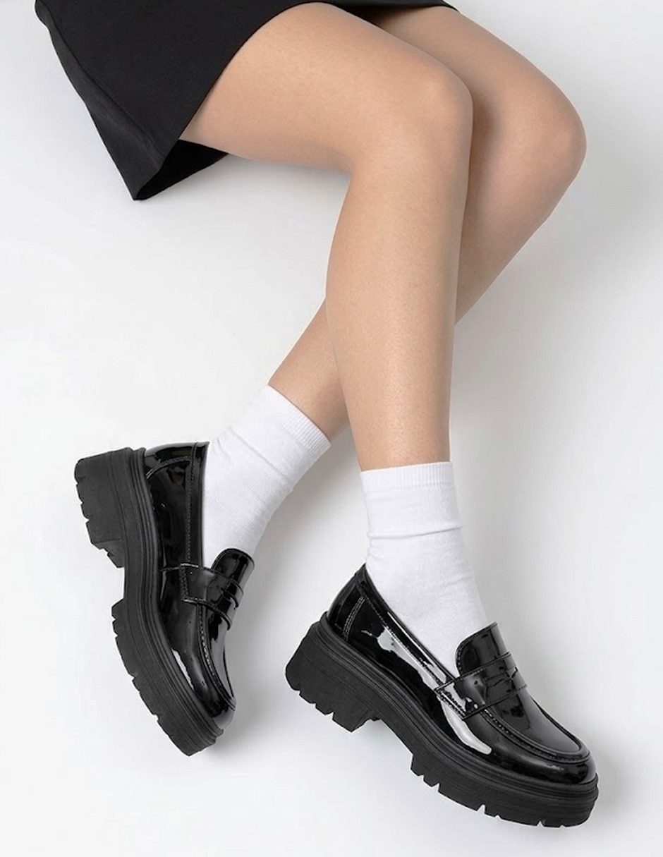 Mocasín de charol para mujer 5