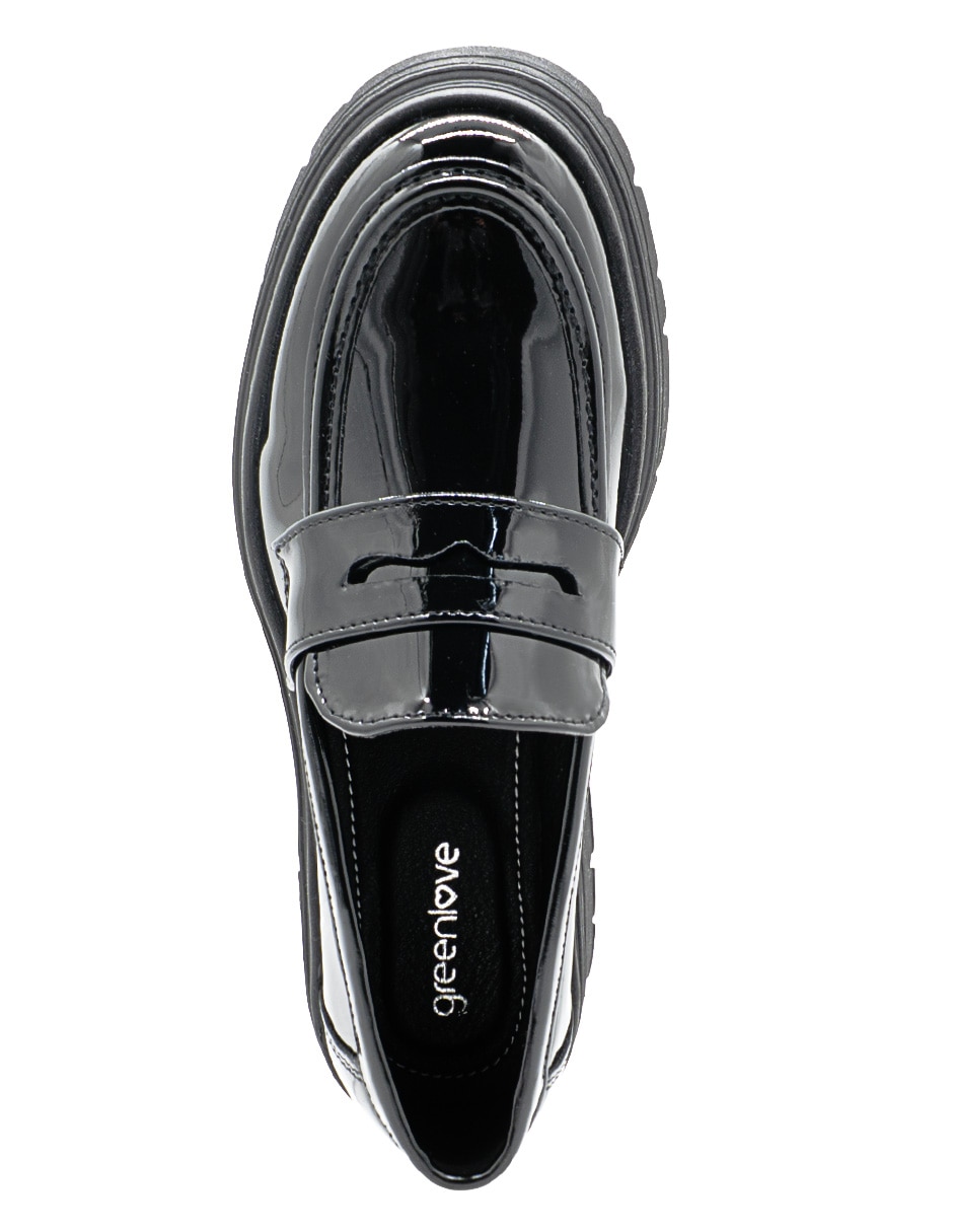 Mocasín de charol para mujer 7