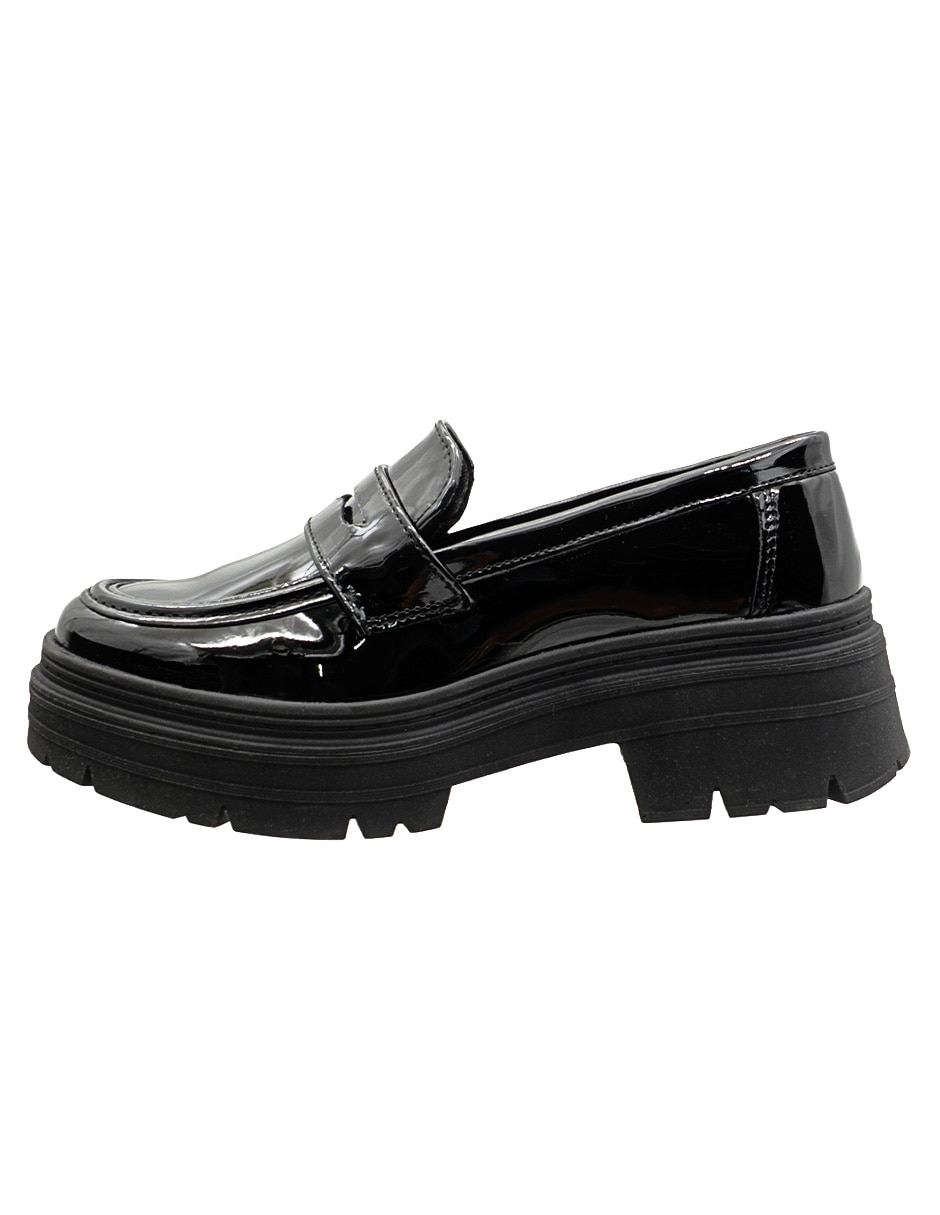 Mocasín de charol para mujer Mocasín de charol para mujer