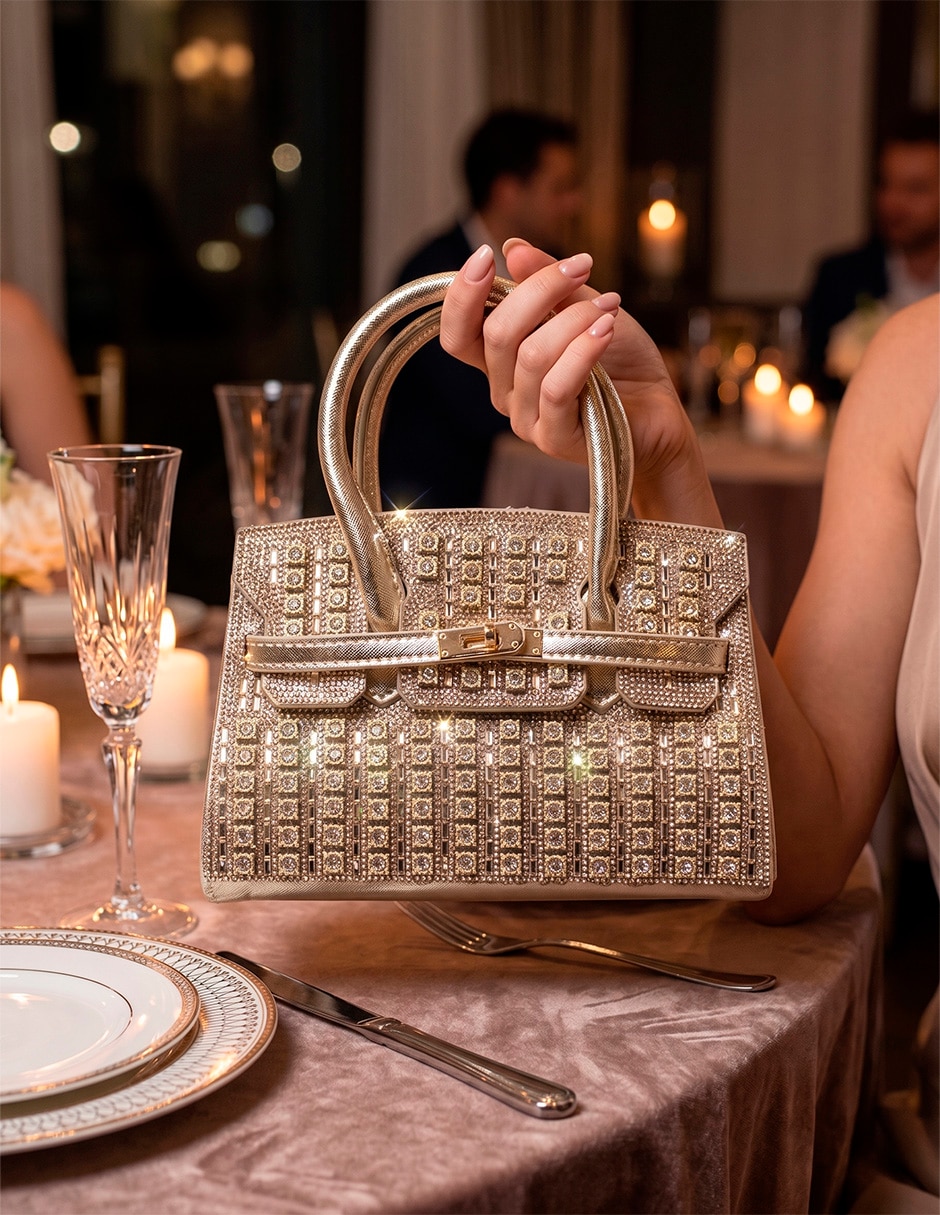Bolsa satchel Unica Elegance para mujer