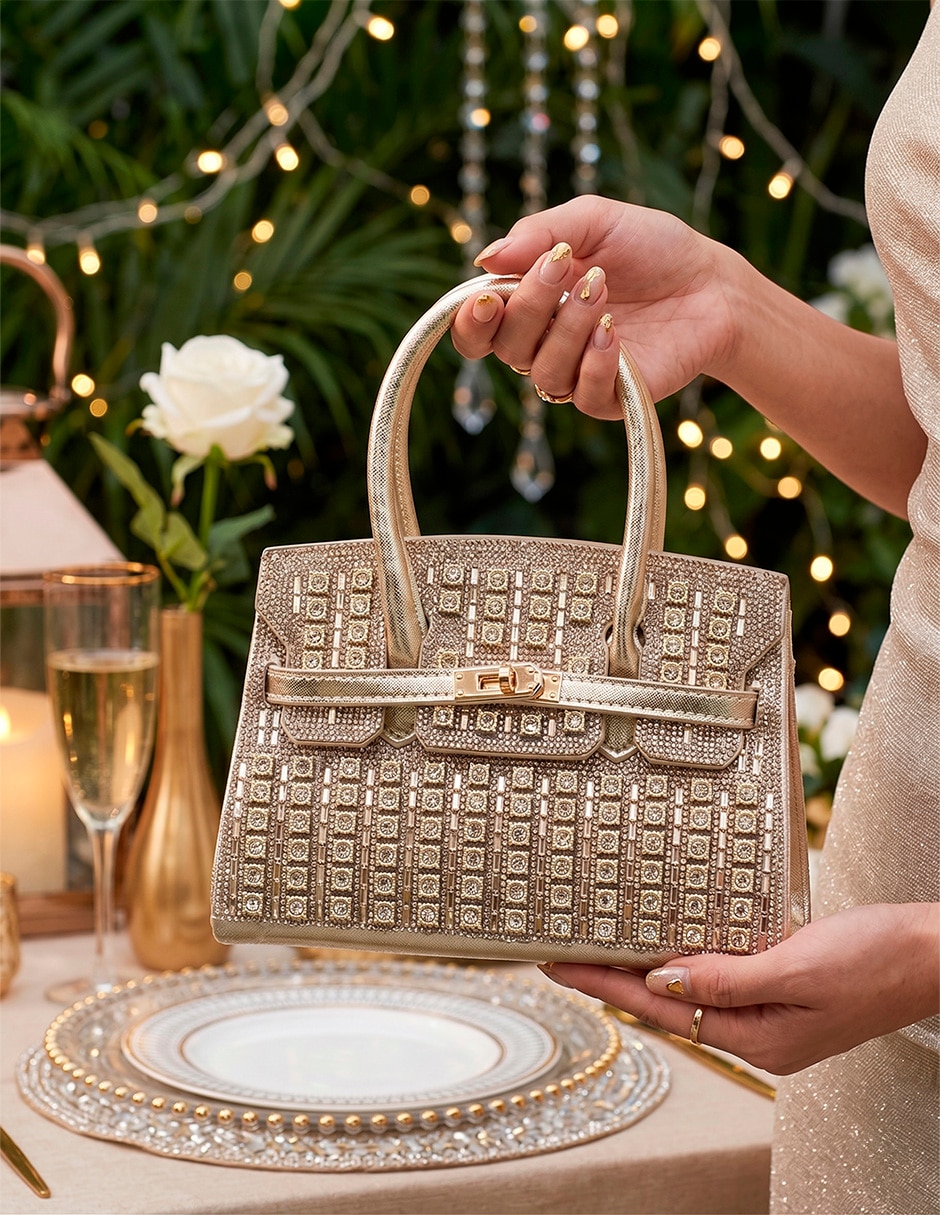Bolsa satchel Unica Elegance para mujer