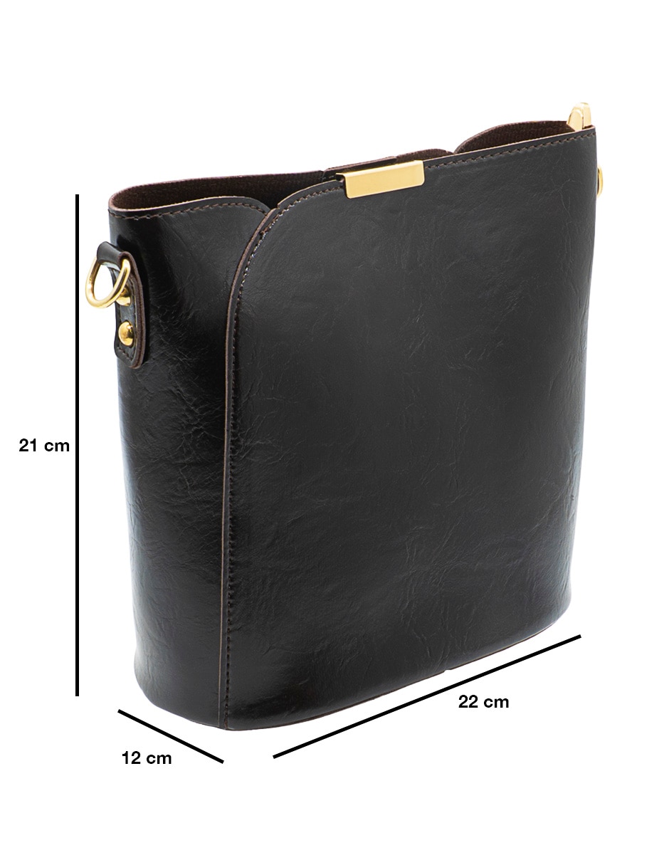 Bolsa bucket Unica para mujer