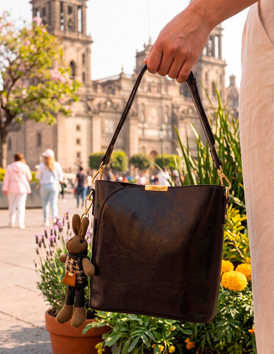 Bolsa bucket Unica para mujer