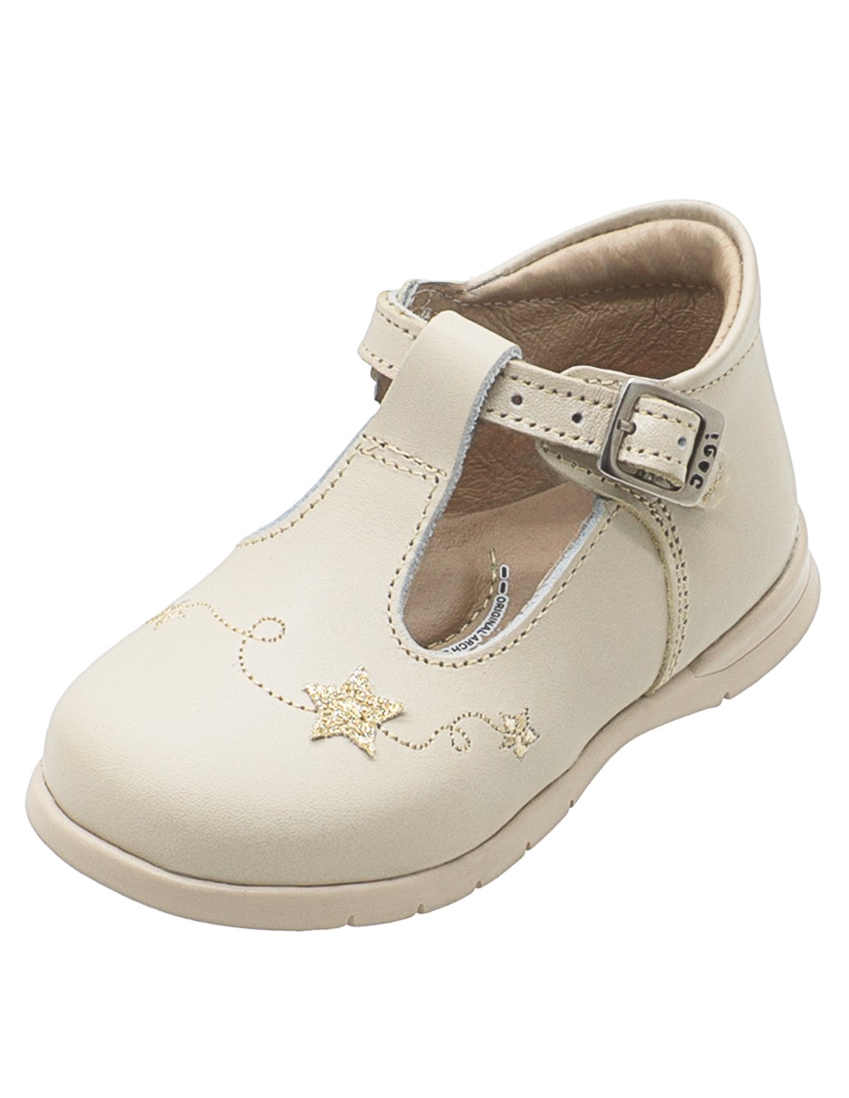 Zapato primeros pasos de charol para niña 7