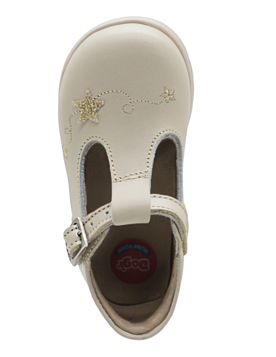 Zapato primeros pasos de charol para niña 10