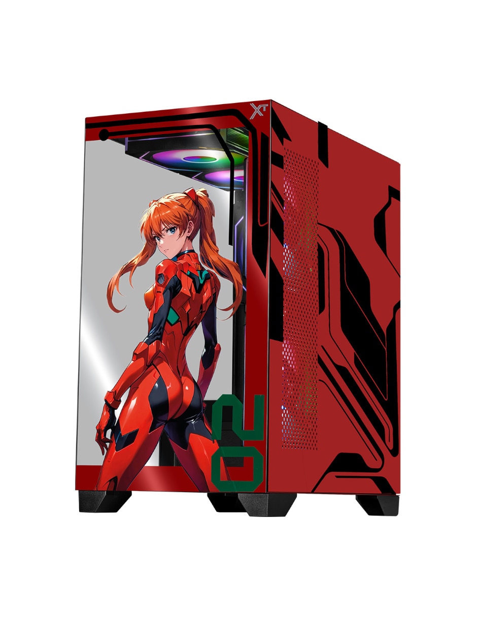 Gabinete Xtreme Pc Gaming Evangelion 02 Comic Ed