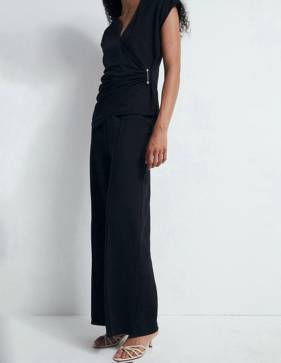 Pantalón relaxed regular para mujer 3