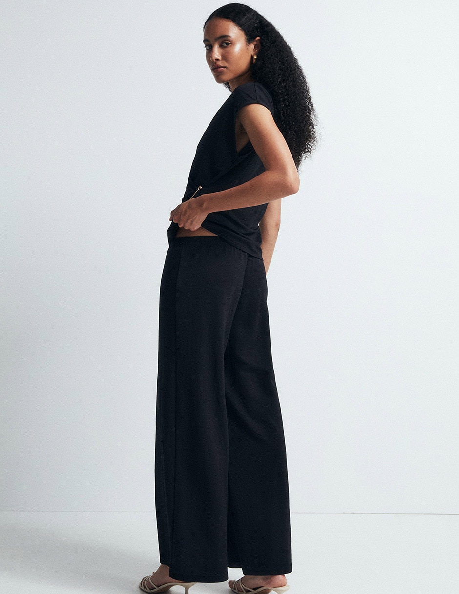 Pantalón relaxed regular para mujer 4