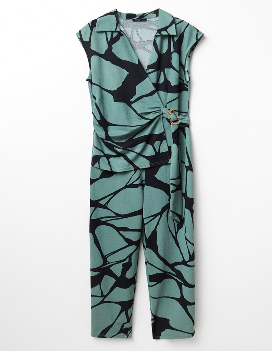 Jumpsuit de algodón formal para mujer 5