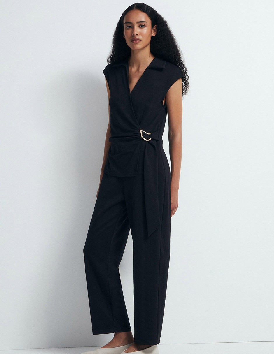 Jumpsuit de algodón formal para mujer