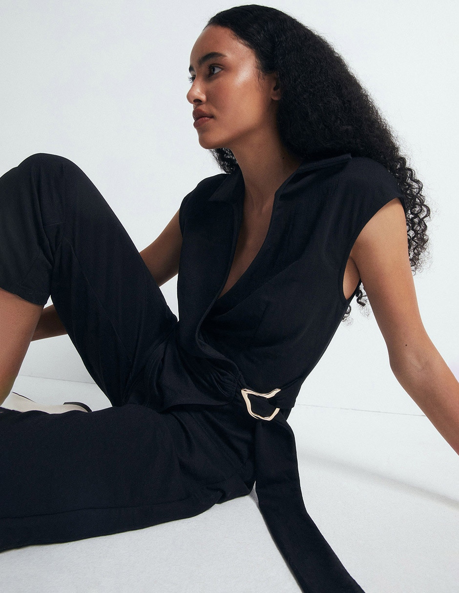 Jumpsuit de algodón formal para mujer 5