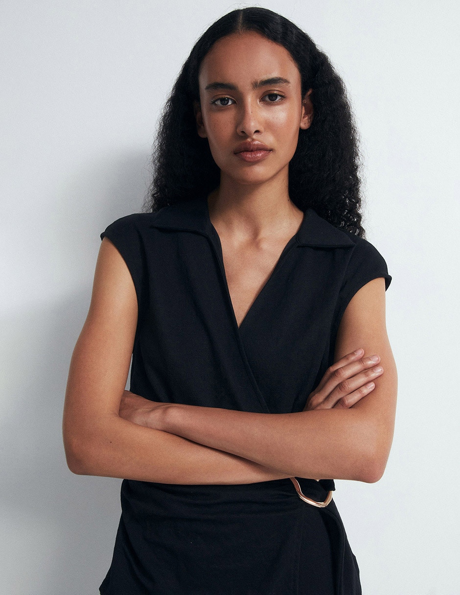 Jumpsuit de algodón formal para mujer 4