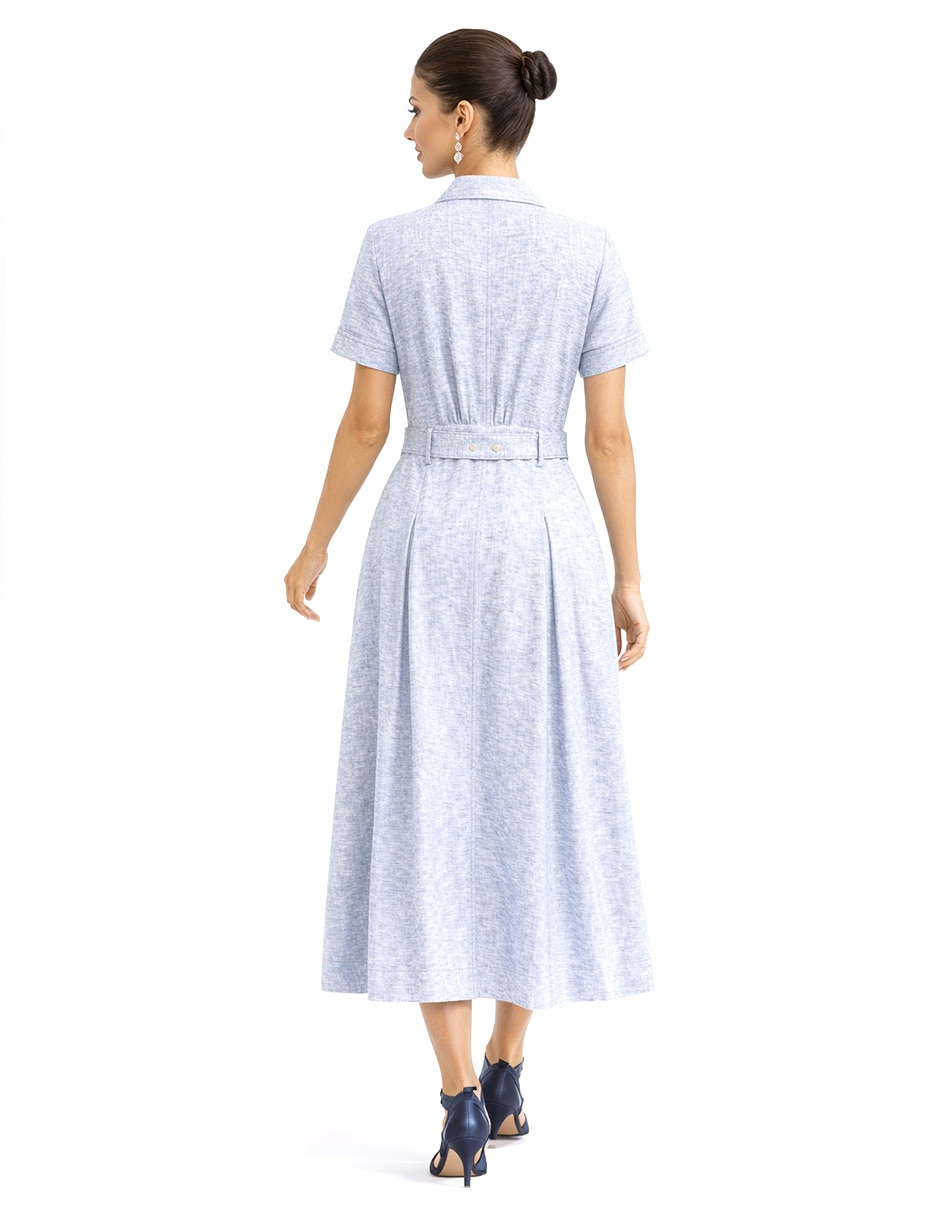 Vestido midi casual foley's para mujer