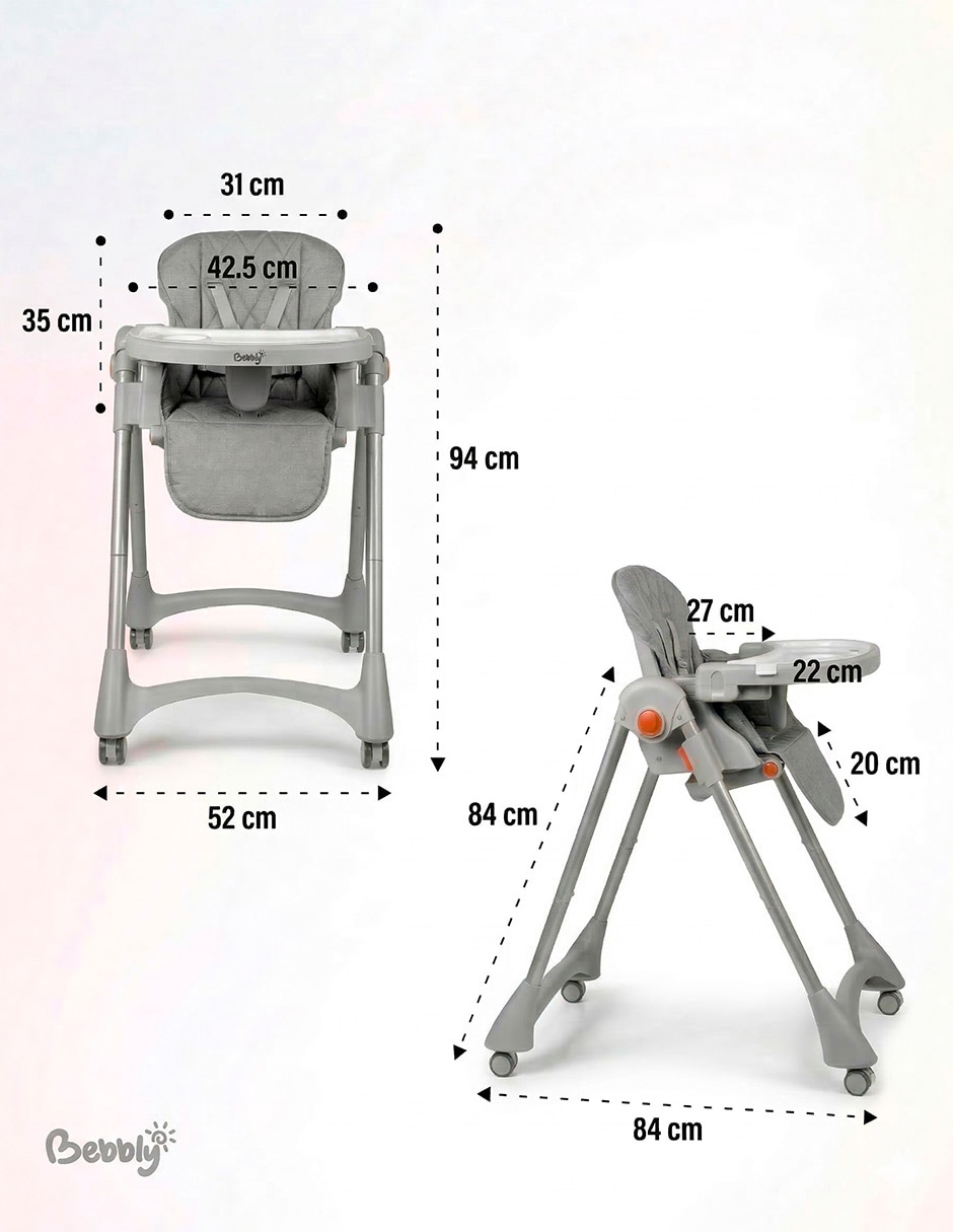 Silla alta Bebbly