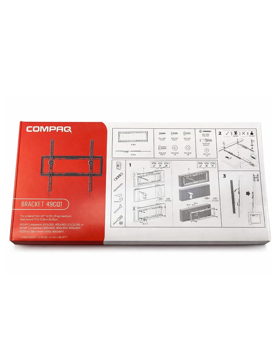 Soporte de pared Compaq para pantalla inclinable 32 - 55 pulgadas