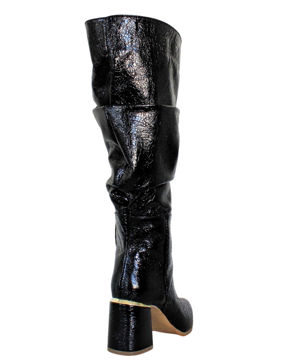Bota abajo de la rodilla kuali shoes botas slouchy para mujer