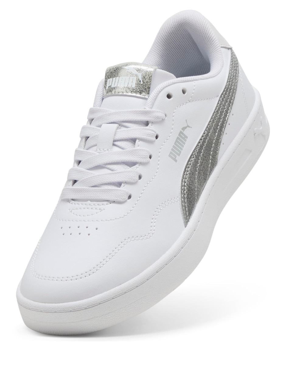 Tenis Puma Court Lally metallic de mujer
