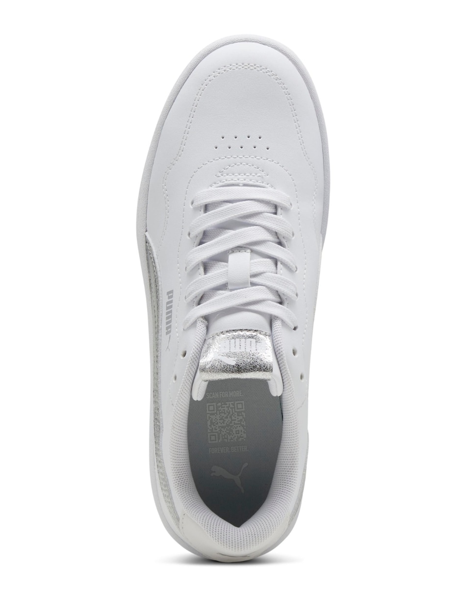 Tenis Puma Court Lally metallic de mujer