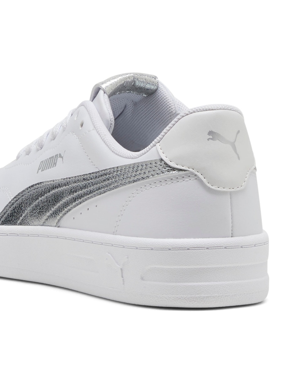 Tenis Puma Court Lally metallic de mujer
