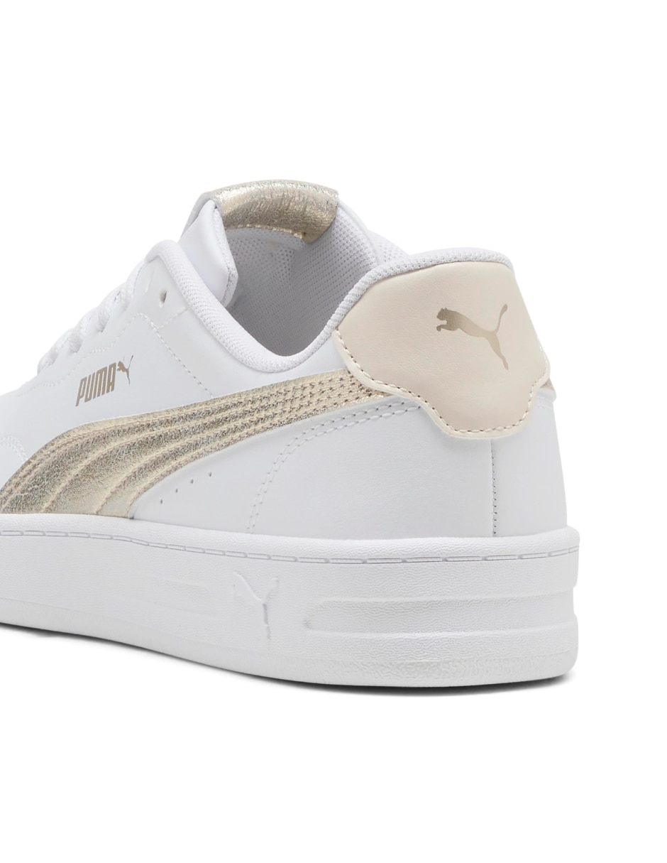 Tenis Court Lally metallic de mujer 5