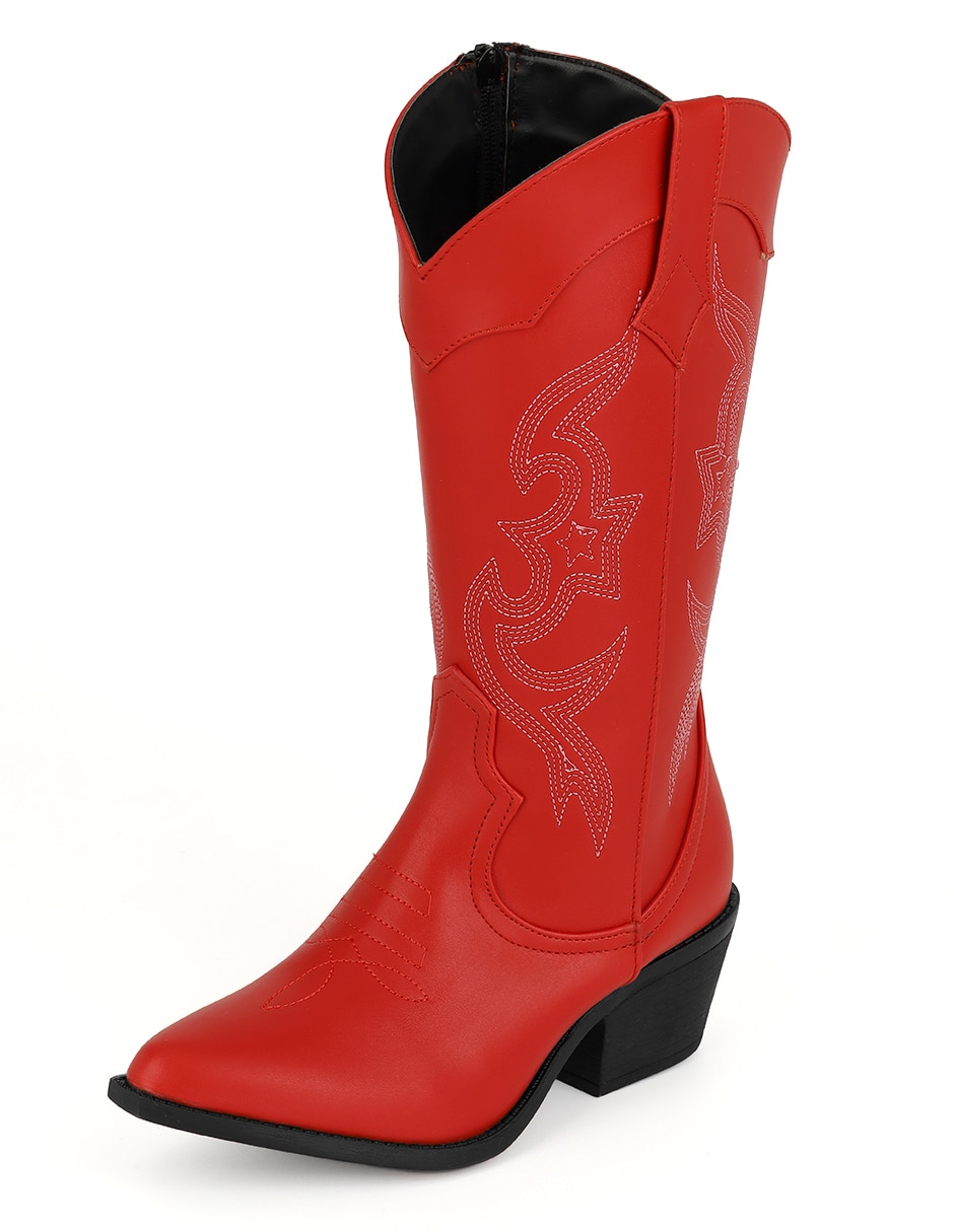 Bota cowboy abajo de la rodilla Rbcollection de para mujer