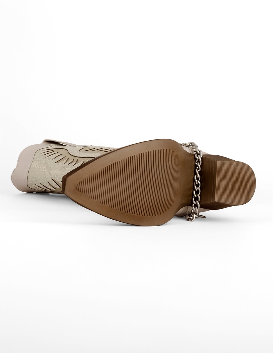 Bota cowboy abajo de la rodilla Rbcollection Rbvegano de para mujer