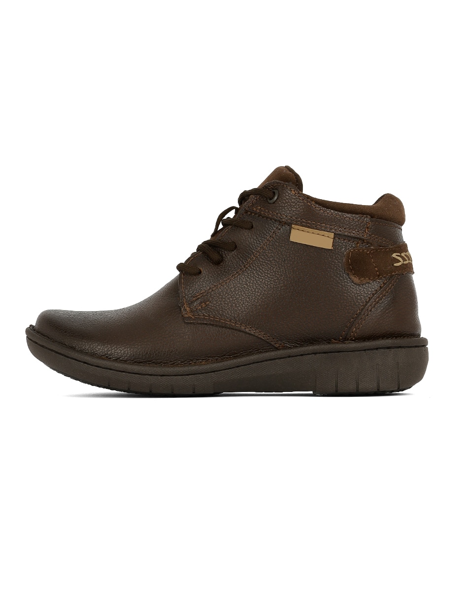Bota al tobillo rbsoul de piel para mujer