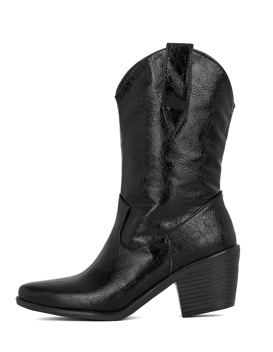 Bota cowboy media pierna Rbcollection Rbvegano de para mujer
