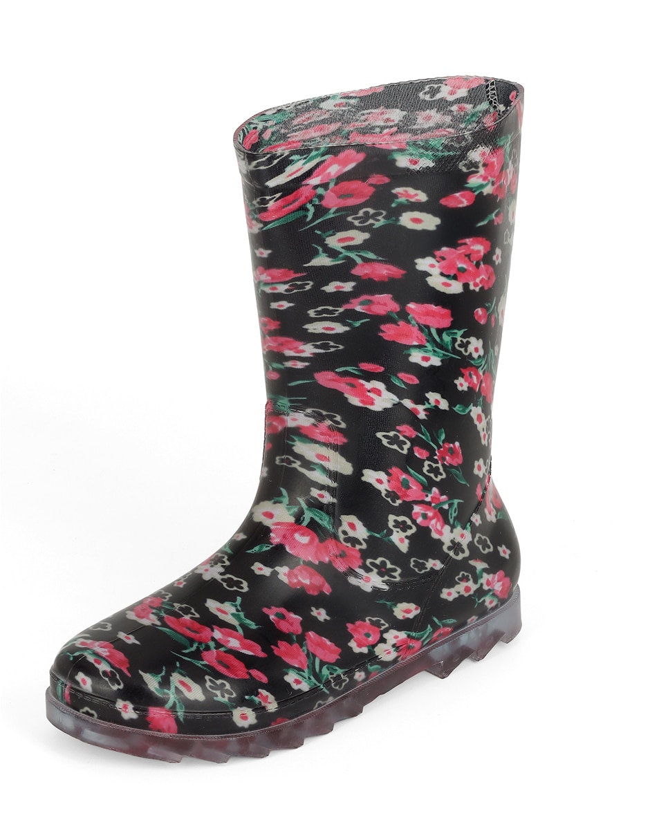 Bota para lluvia media pierna rbbasics de para mujer