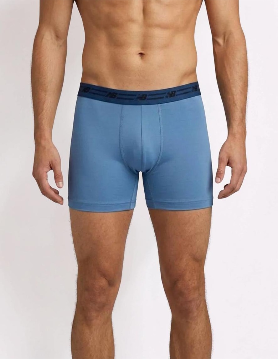 Bóxer brief new balance premium para hombre 4 piezas