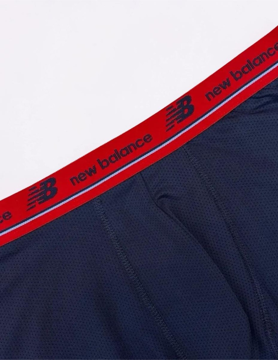 Bóxer brief new balance mesh para hombre 4 piezas