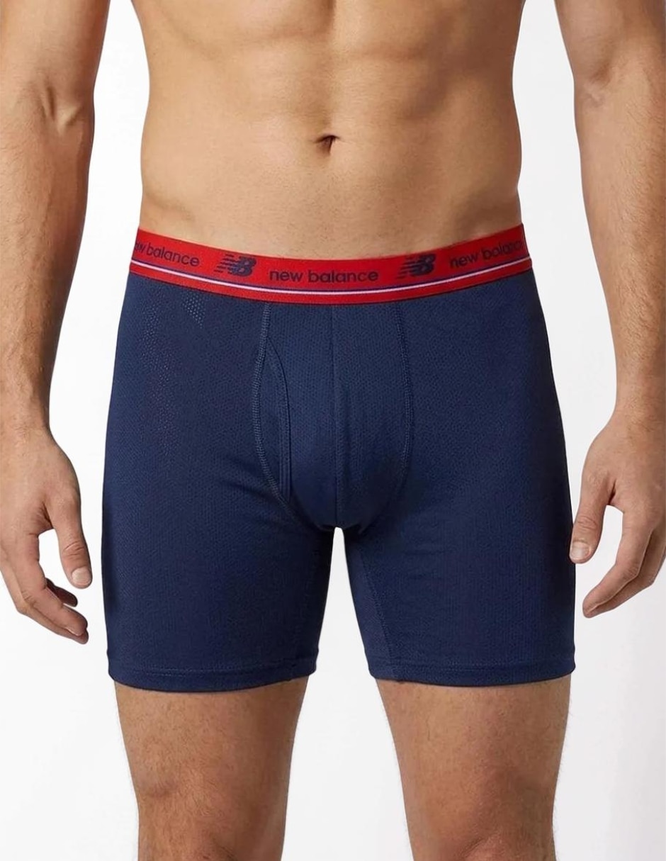 Bóxer brief new balance mesh para hombre 4 piezas