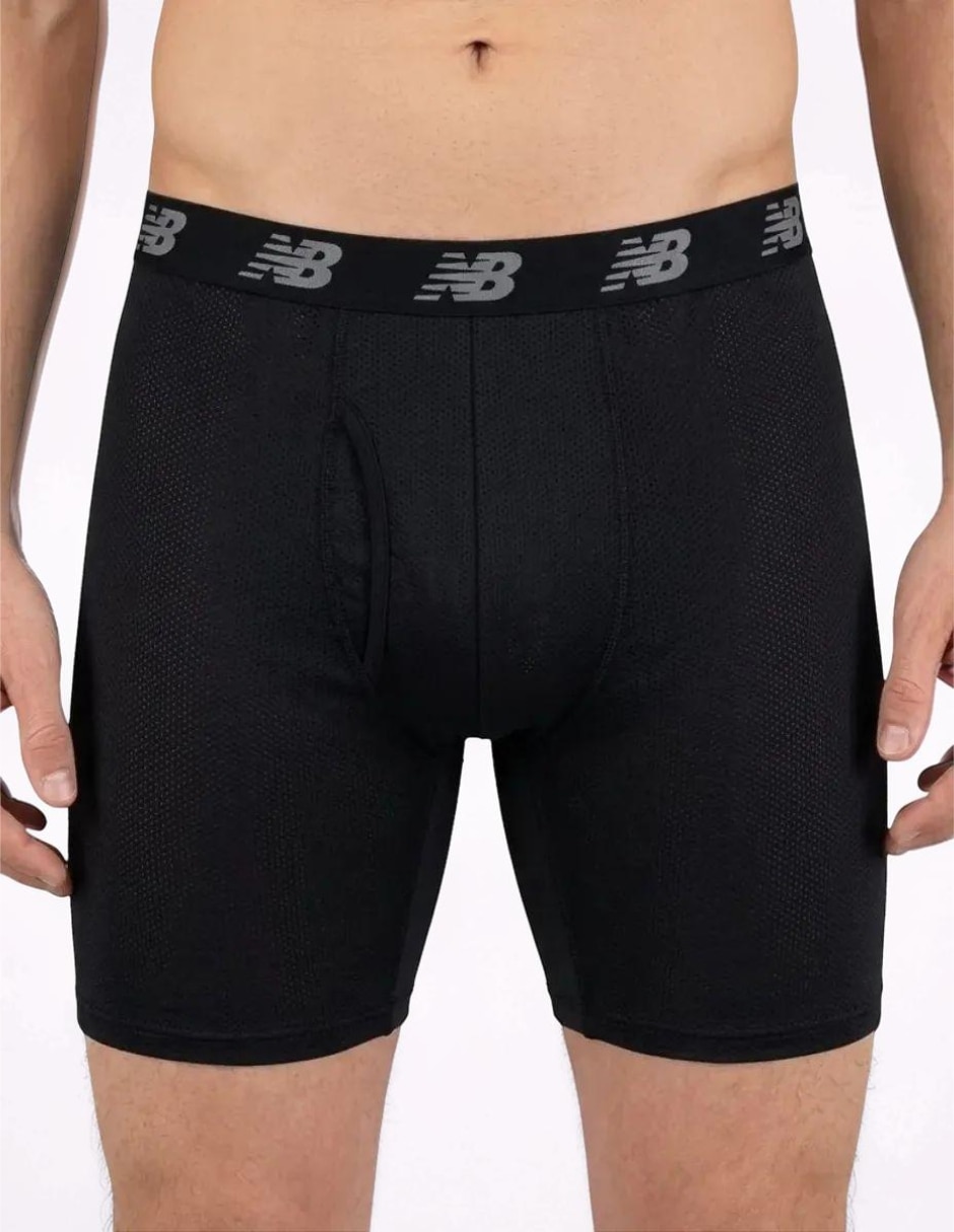 Bóxer brief new balance performance para hombre 4 piezas