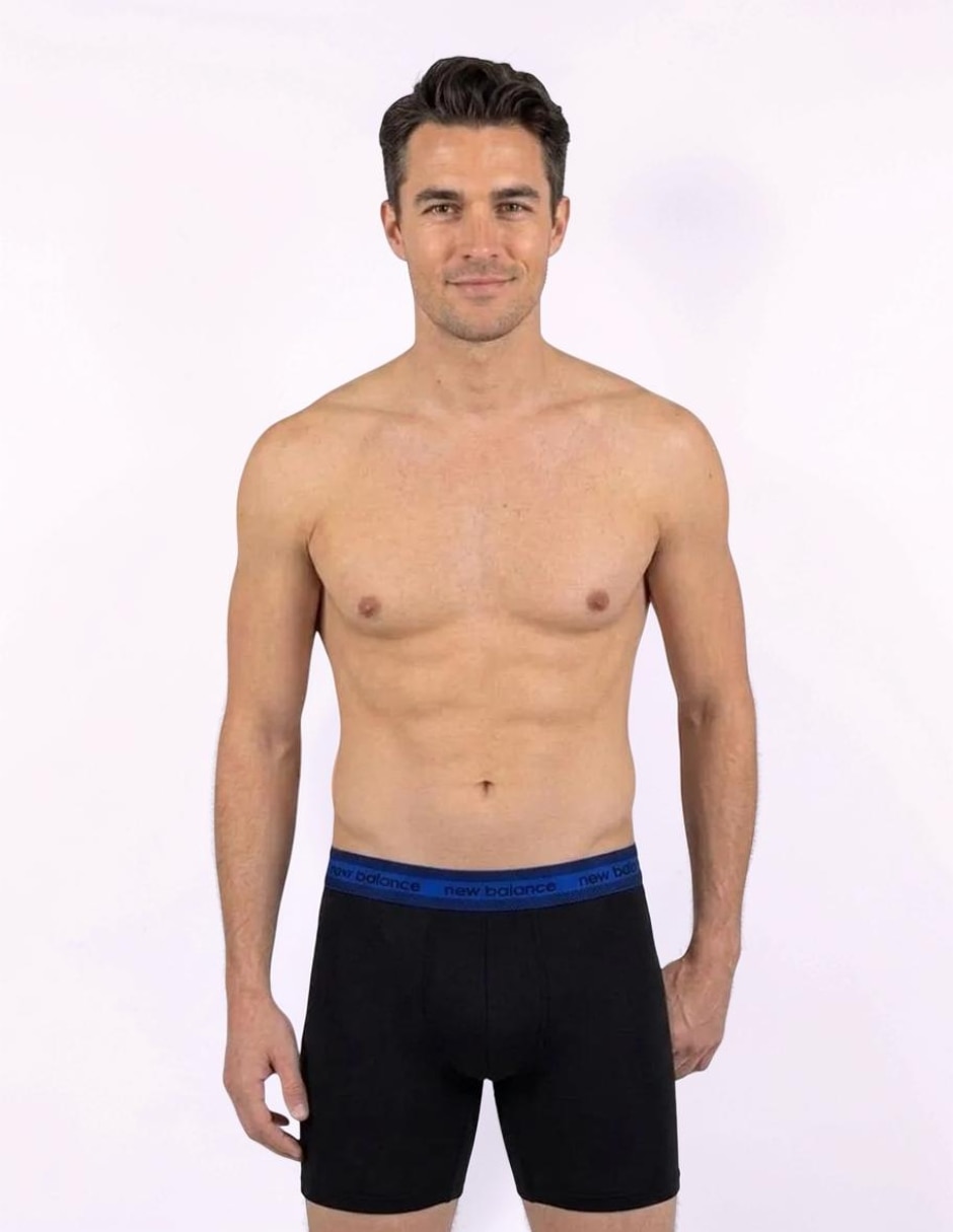 Bóxer brief new balance mesh para hombre 4 piezas