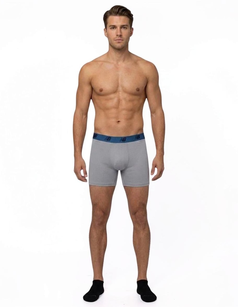 Bóxer brief new balance mesh para hombre 4 piezas