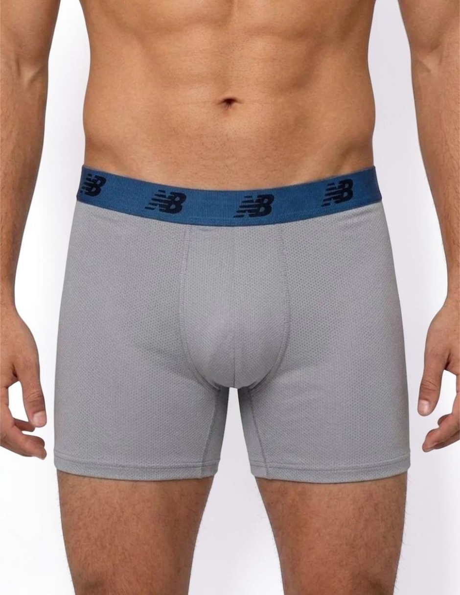 Bóxer brief new balance mesh para hombre 4 piezas