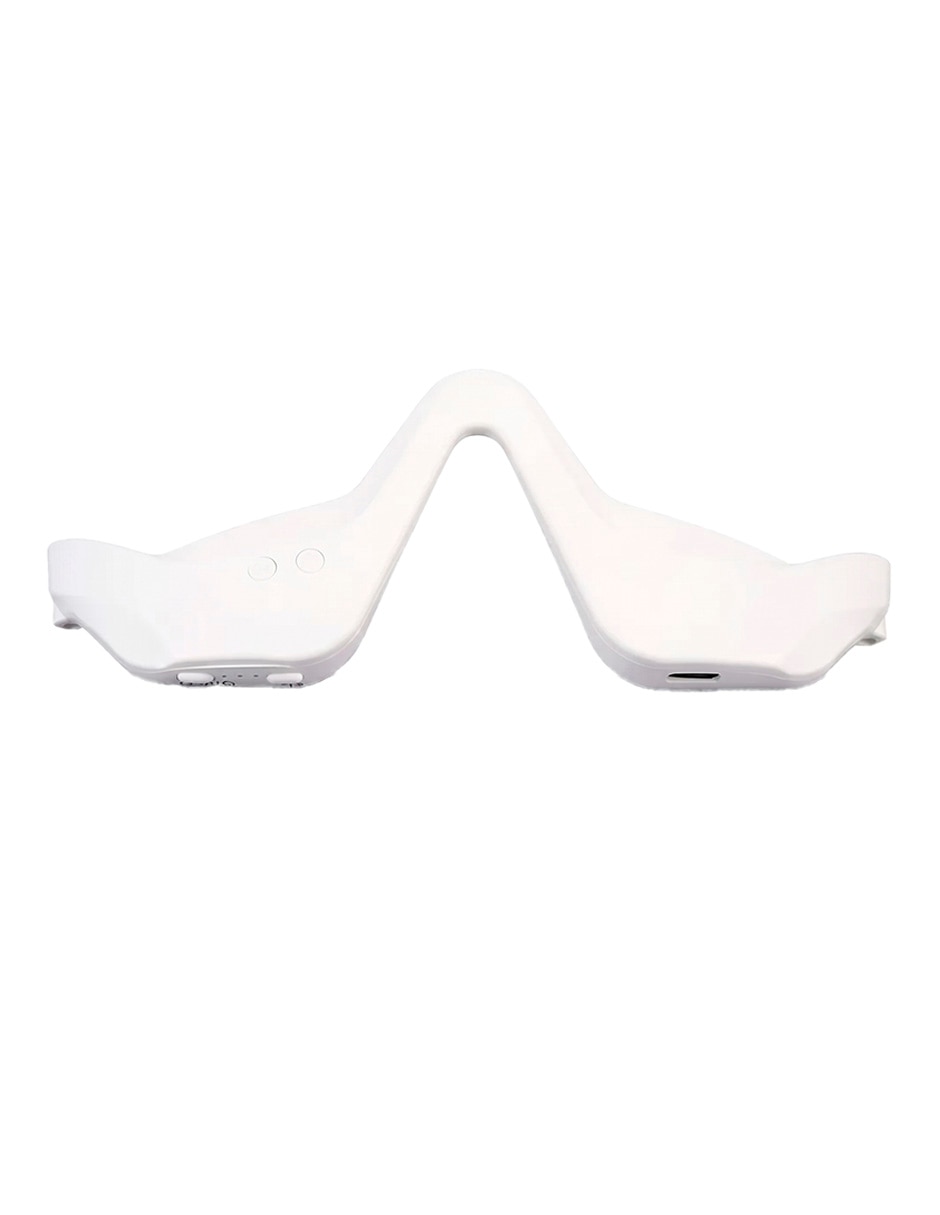 Masajeador para contorno de ojos masajeador facial 3D con microcorriente Ems y Terapia de Luz Roja 3