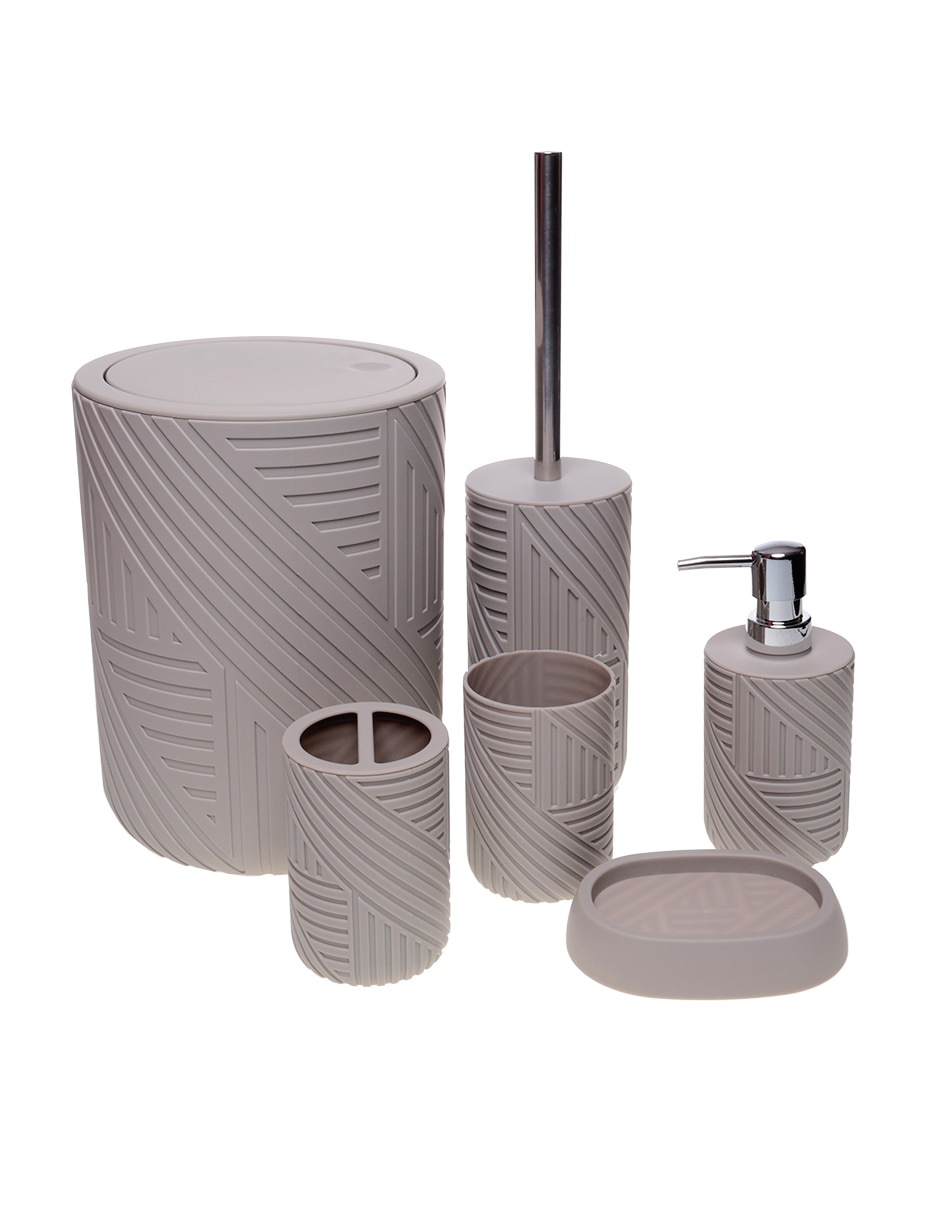 Juego de accesorios para baño 6 piezas