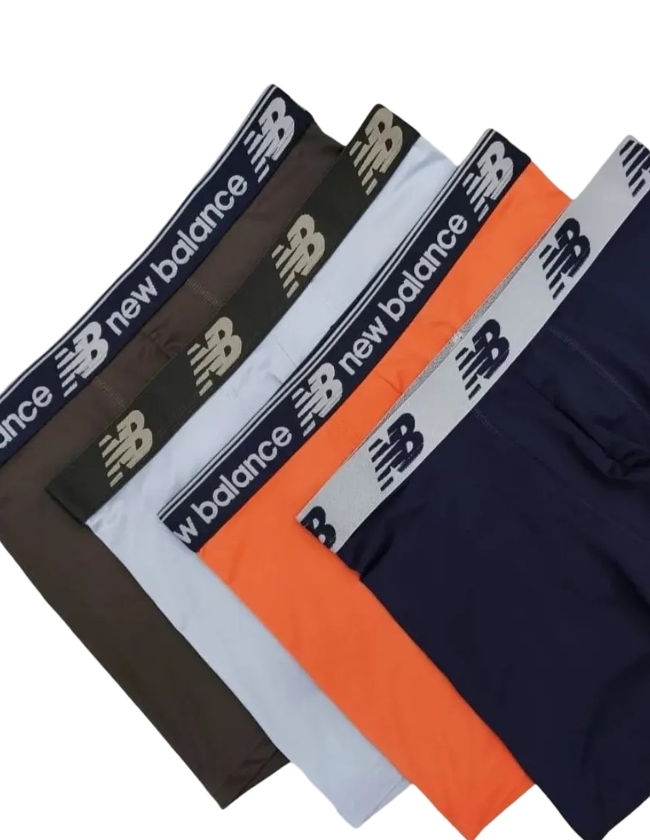 Bóxer brief new balance performance para hombre 4 piezas