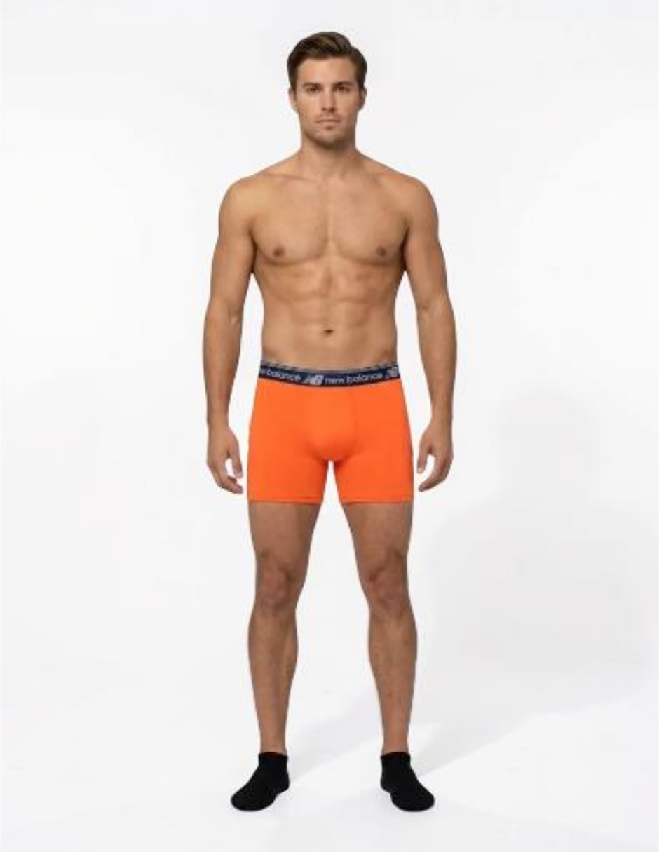 Bóxer brief new balance performance para hombre 4 piezas