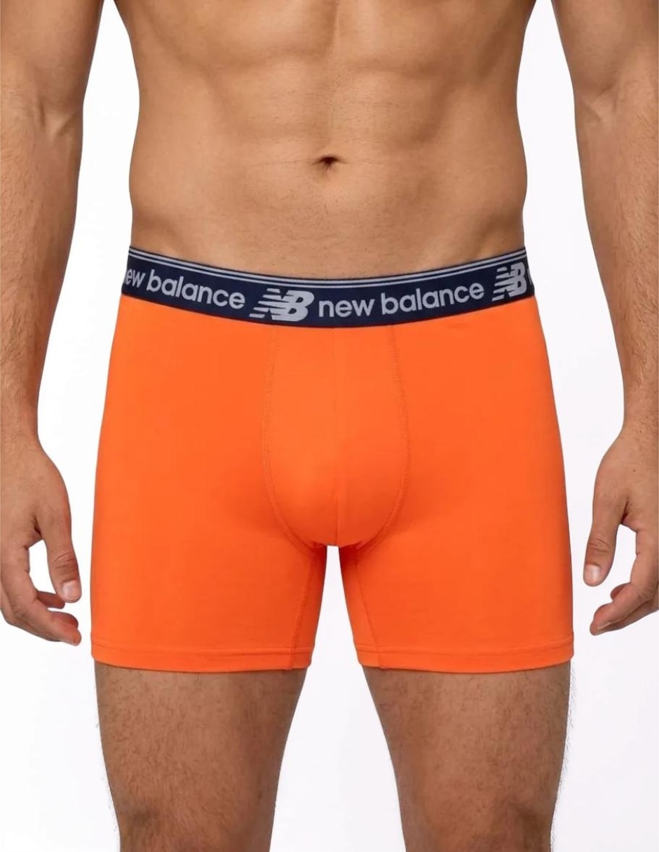 Bóxer brief new balance performance para hombre 4 piezas