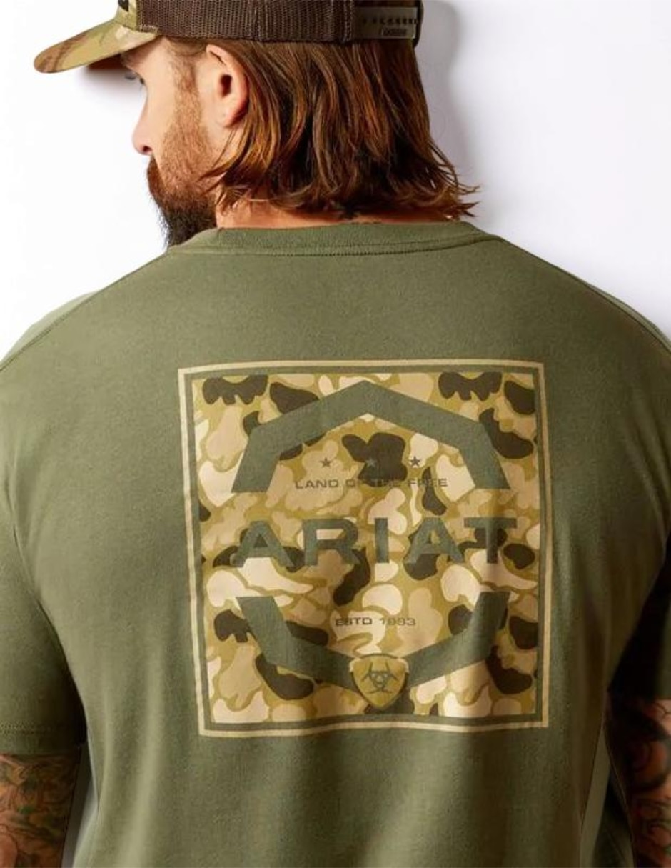 Playera Duck cuello redondo para hombre 4