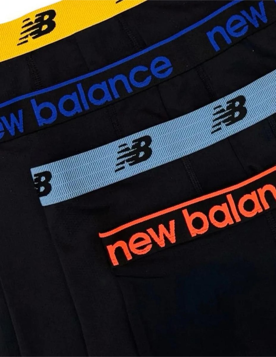 Bóxer brief new balance mesh para hombre 4 piezas